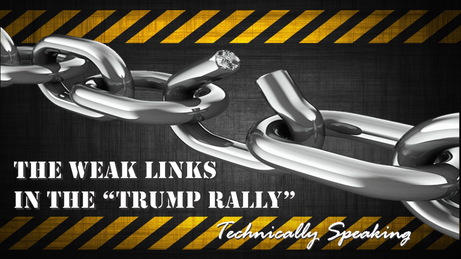 , Technically Speaking: Weak Links In The &#8220;Trump Rally&#8221;
