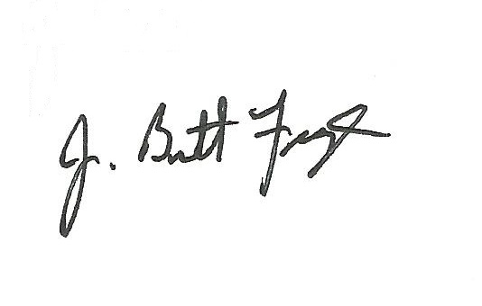 J. Brett Freeze Signature
