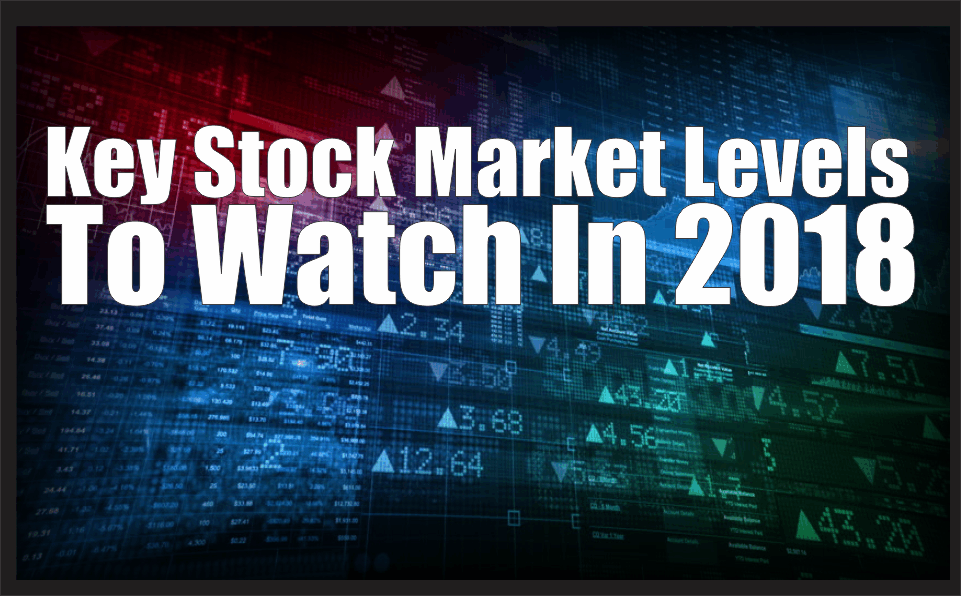 , Key U.S. Stock Market Levels To Watch In 2018
