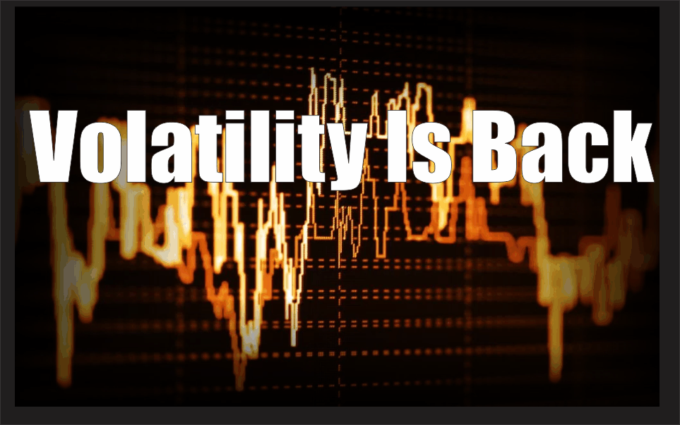 , Volatility Is Back