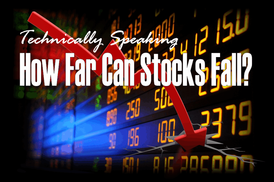 , Technically Speaking: How Far Can Stocks Fall?