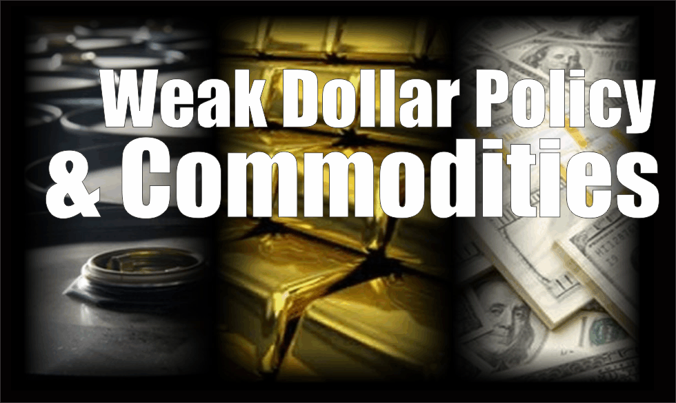, Weak Dollar Policy and Commodities