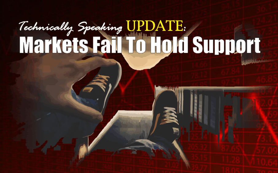 , Technically Speaking: Update &#8211; Markets Fail To Hold Support