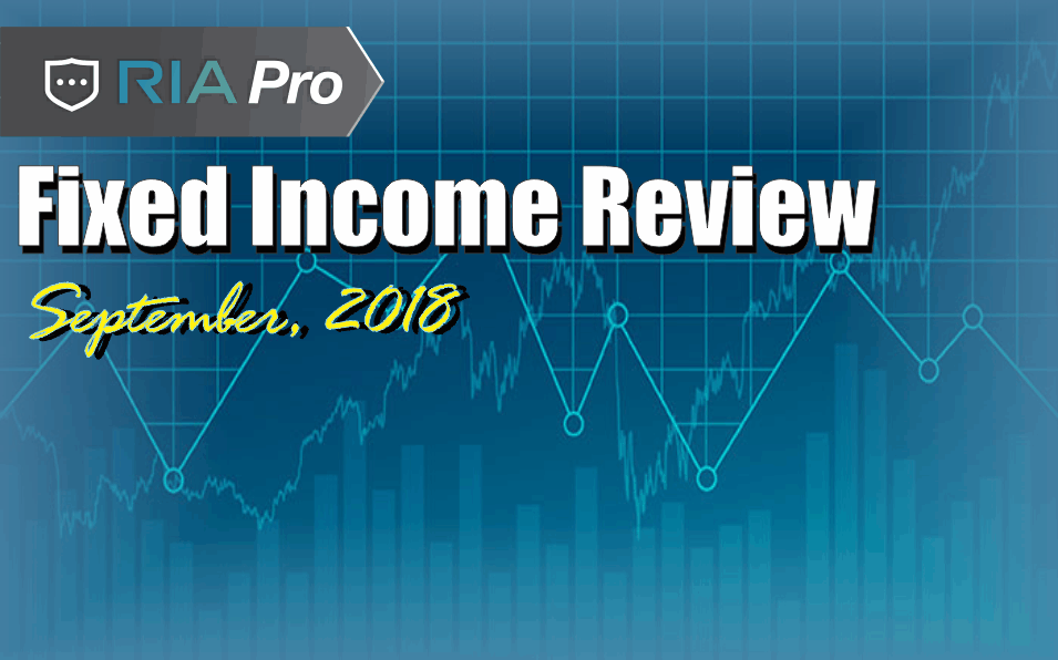 , Monthly Fixed Income Review &#8211; September 2018