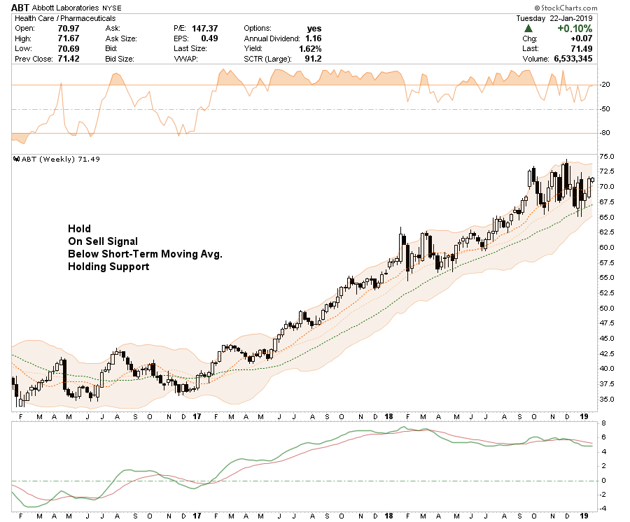 , Selected Portfolio Position Review: 01-23-19