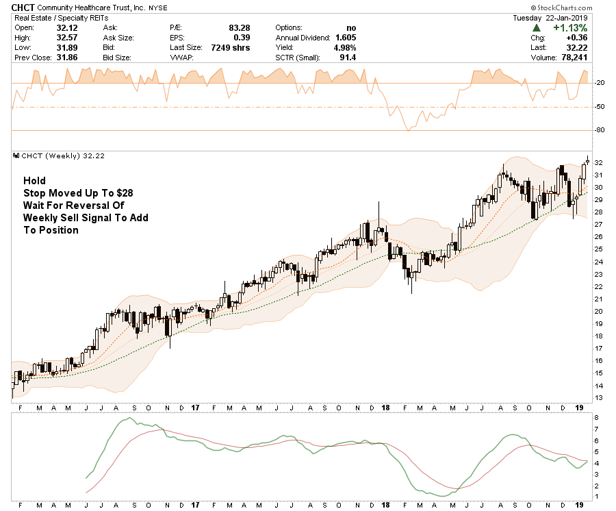 , Selected Portfolio Position Review: 01-23-19