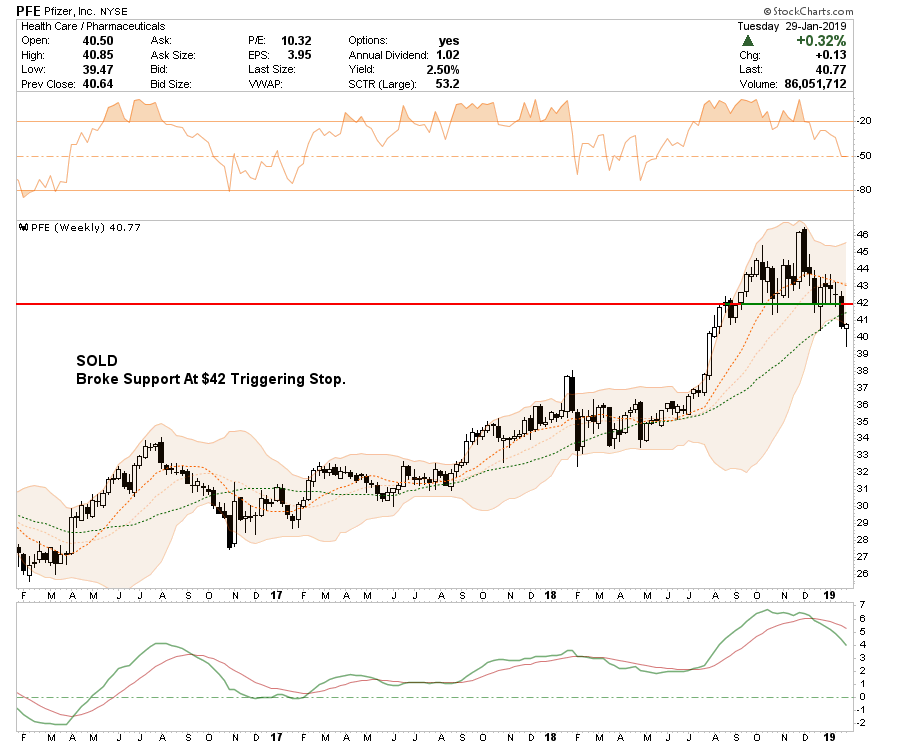, Selected Portfolio Position Review: 01-30-19