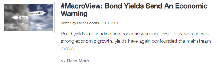 Yields Plunge Dollar Surges, Yields Plunge. Dollar Surges. The Reflation Trade Unravels.